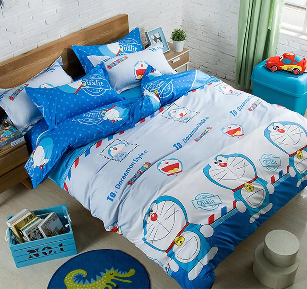 Бесплатная доставка 4 шт четыре Мультфильм Лист постельные принадлежности мешок