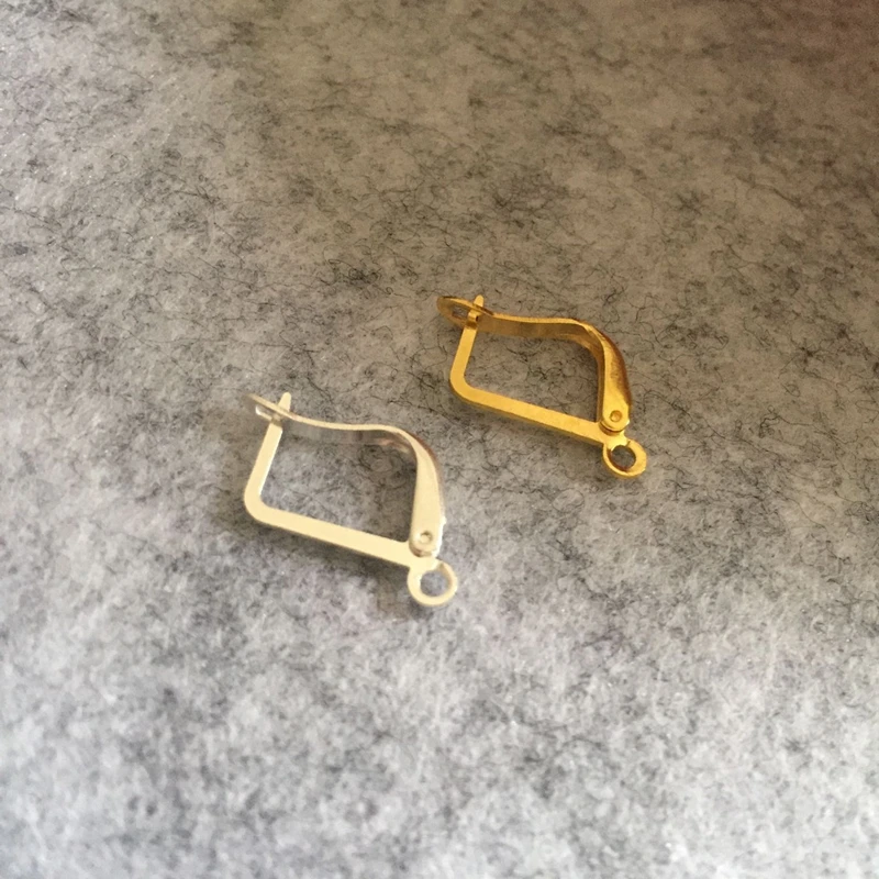 

13*18MM 30Pcs/pack Copper U Style Earring Clasps Ear Hooks Jewelry Findings & Accessories