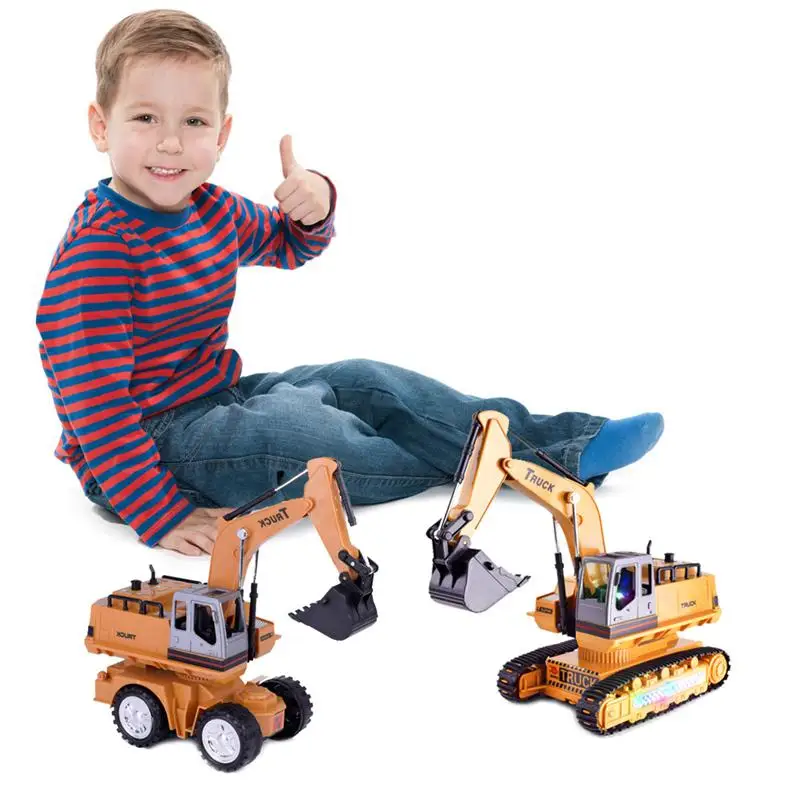 Rc экскаватор модель инженерного автомобиля 8CH 2 4G 1:18 игрушки для грузовых