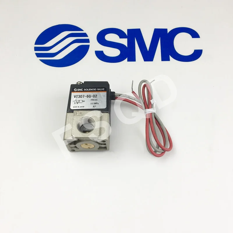 VT307-5G-02 VT307-6G-02 VT307-5G1-01-F VT307-5G1-02-F SMC электромагнитный клапан пневматический компонент серии VT
