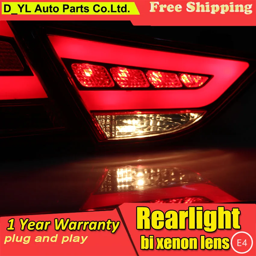 Car Styling for Tail Lights 2010-2013 Hyundai sonata LED Rear Light Fog light Lamp DRL Brake+Park+Signal | Автомобили и мотоциклы