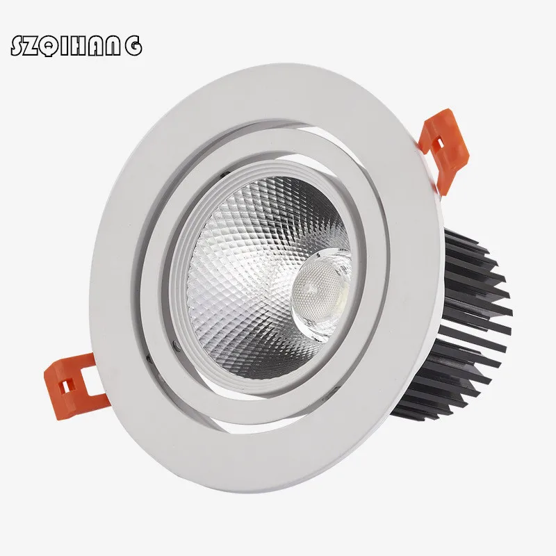 AC90 260V Ресторан отеля engineering10W/15W/25W Dimmable Светодиодный прожектор COB настенный