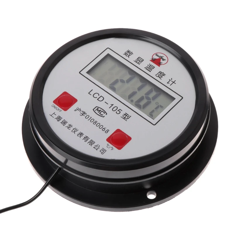 Высокотемпературный промышленный водонагреватель цифровой термометр провод 10 м