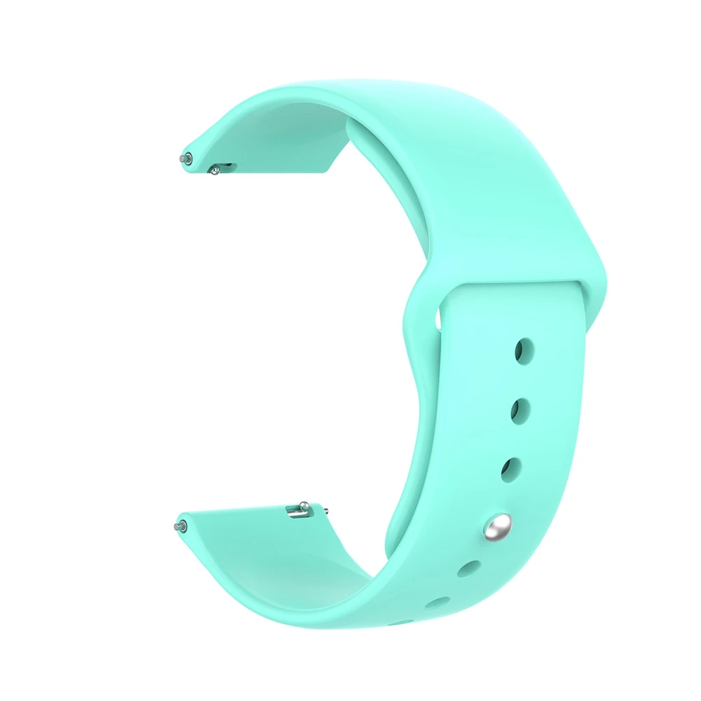 20 мм силиконовый ремешок для Amazfit bip Smartwatch сменный ремешок на запястье для samsung Galaxy watch Active/42 мм влагостойкий ремешок для часов