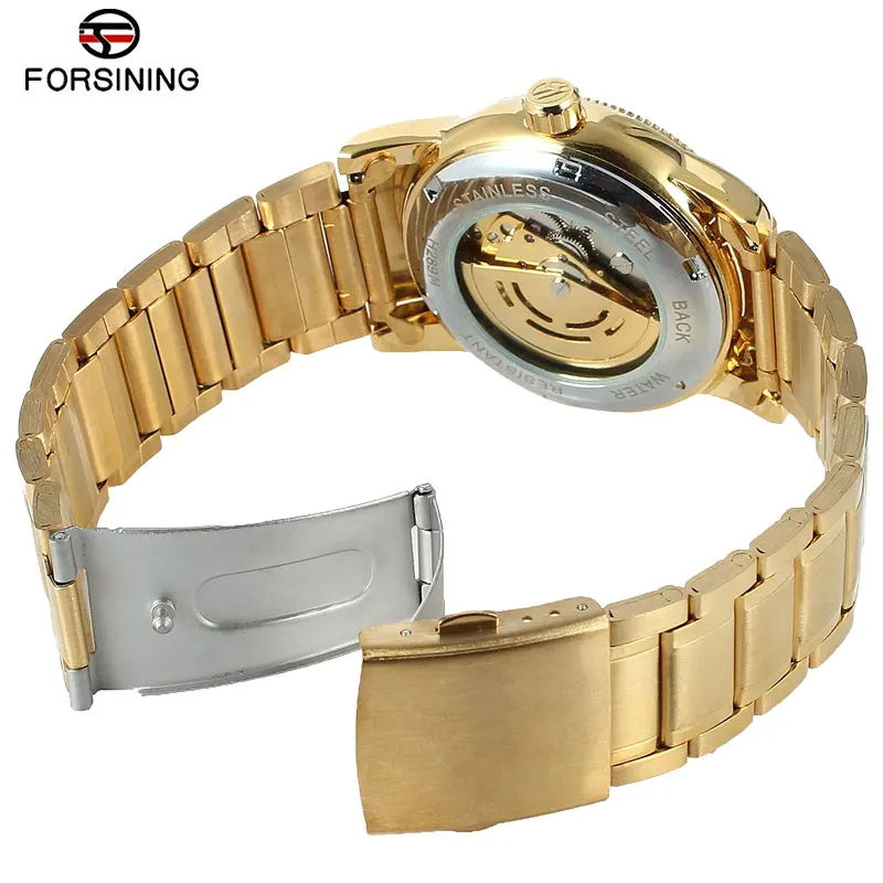 Часы наручные FORSINING Мужские автоматические брендовые роскошные механические с