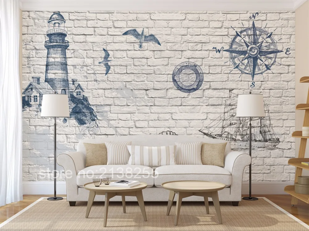 Пользовательские обои 3d фото природа современное пространство Настенная