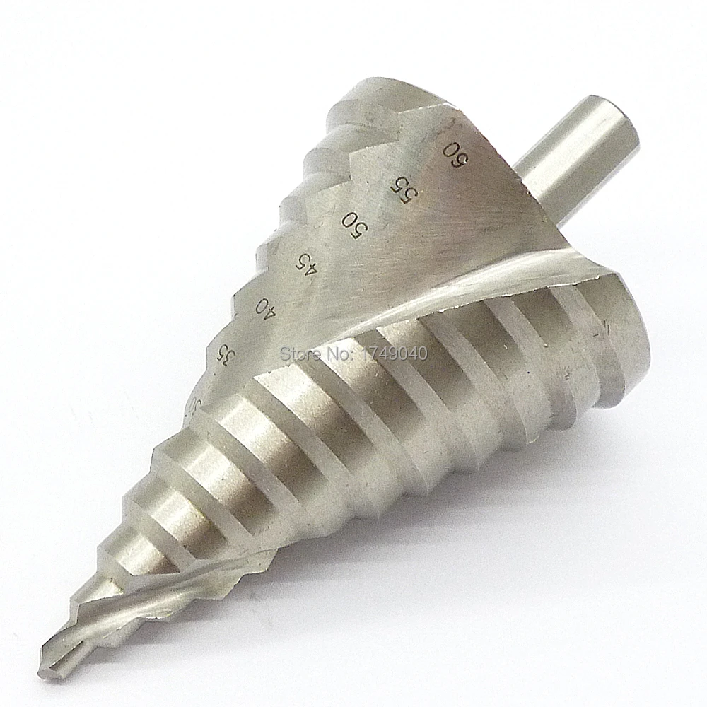 Сверла 6 до 60 мм HSS Спиральная паза Шаг сверло развертка сверление отверстие