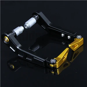 Golden RiderJacky 7/8 дюйма мотоциклетные грипса на руль сцепные защита рычага защита для Yamaha TDM 900 R6S R1 R3 R6 MT-07 MT-09 - Цвет: Golden