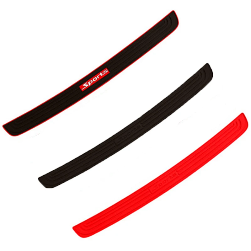 Резиновая Защитная Наклейка на задний бампер автомобиля 90 см для Renault Megane 2 3 Duster VW