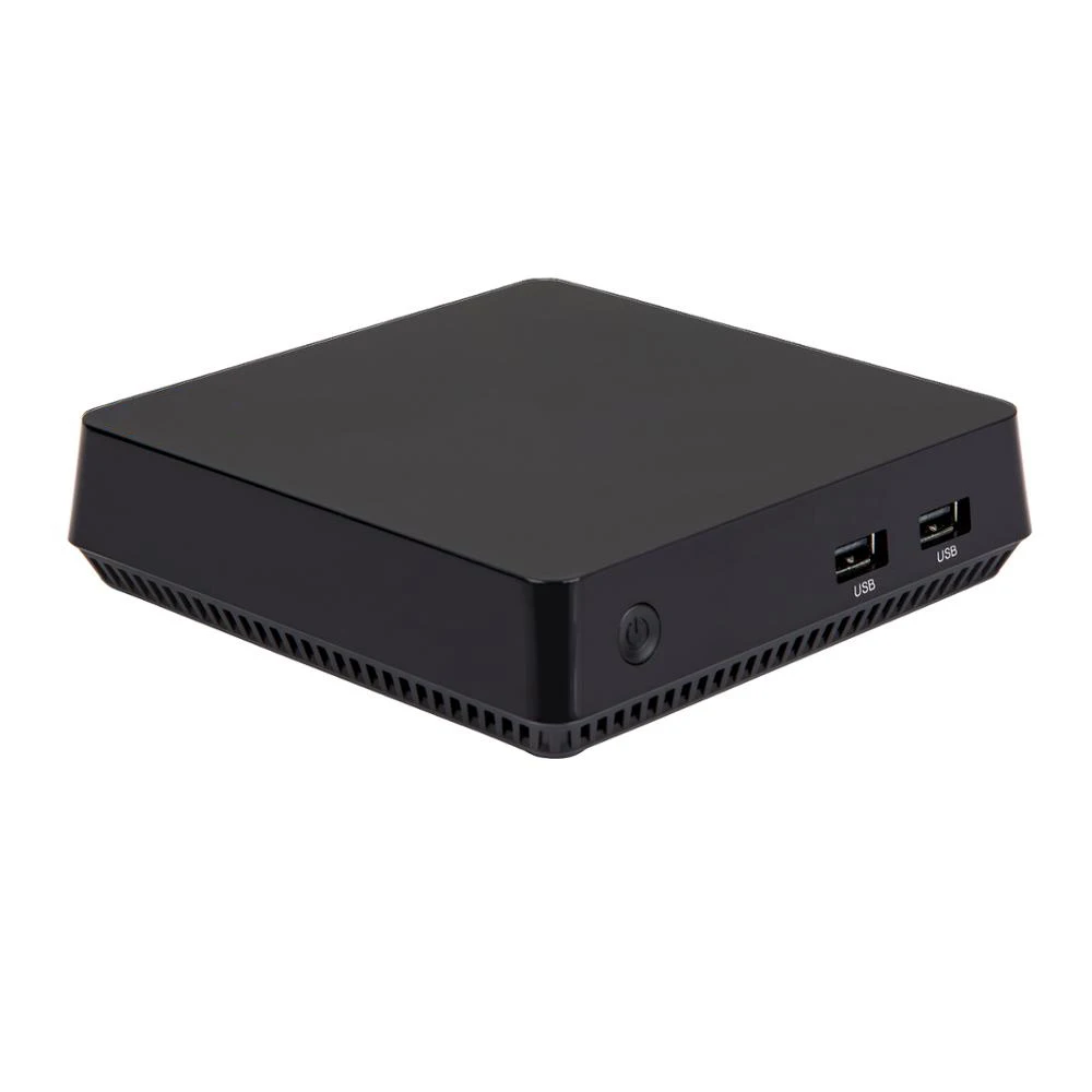 T11 Мини ПК Intel 4 ядра X5 Z8350 1,92 ГГц 4 Гб+ 32 ГБ/64 г Мини компьютер Поддержка 2,5 дюймов Hdd, Vga и Hdmi, два ядра, Выход, Win10 Tv Box