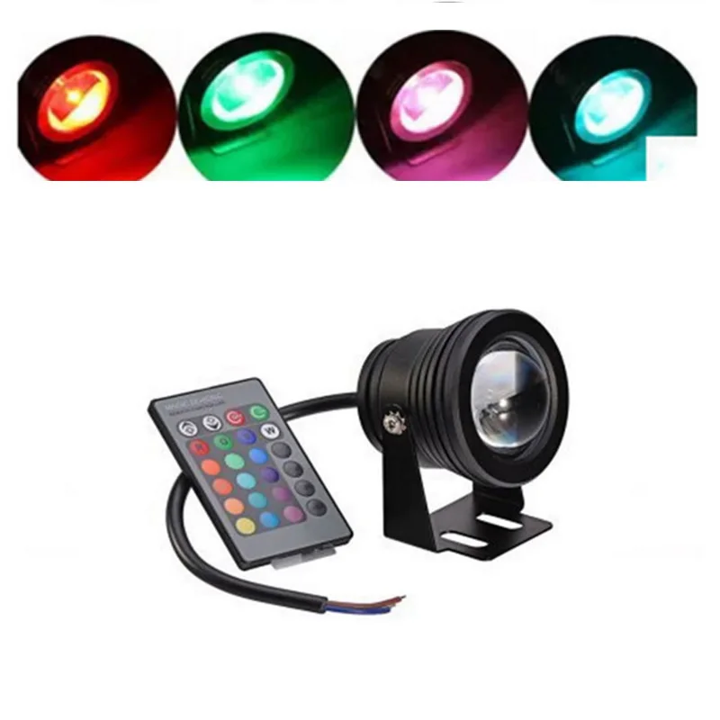 

Лампа для морской лодки, яхты, рыбалки, 12 В, 24 В, RGB светильник ПА для бассейна, лампа для пруда с дистанционным управлением IP65