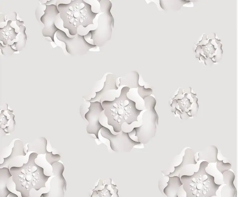 custom 3d ceiling photo wallpaper Jade carving rose on the bedroom stereoscopic murals | Обустройство дома