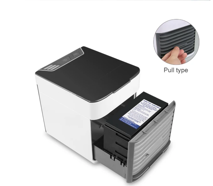 Пианино Кнопка Вентилятор охлаждения офис увлажнитель USB Питание Портативный