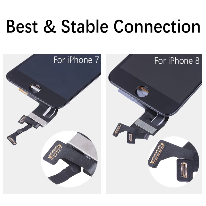 AAA OEM дисплей для iPhone 6 ЖК сенсорный экран дигитайзер для iPhone 6S 5S ЖК-дисплей полная сборка для iPhone 7 8 ЖК SE 6plus