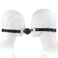 bdsm toysdouble duty twins strap silicone mouth gag ball restraint bondageadult sex toys for couple