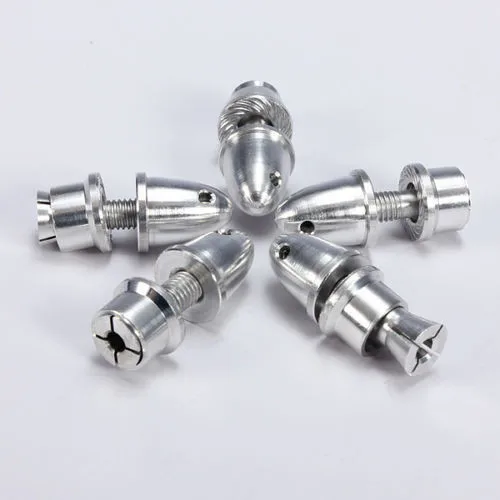 

5pcs Flight Model Brushless Motor Parts Aluminum Bullet Prop Propeller Adapter Holder 2mm 3mm 4mm