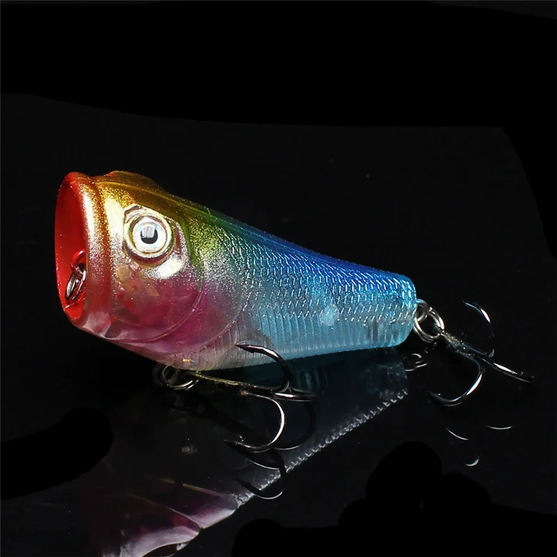 Yuewins 5 см 7 9 г Поппер рыболовные приманки isca искусственные Crankbait воблеры 6 # крючки