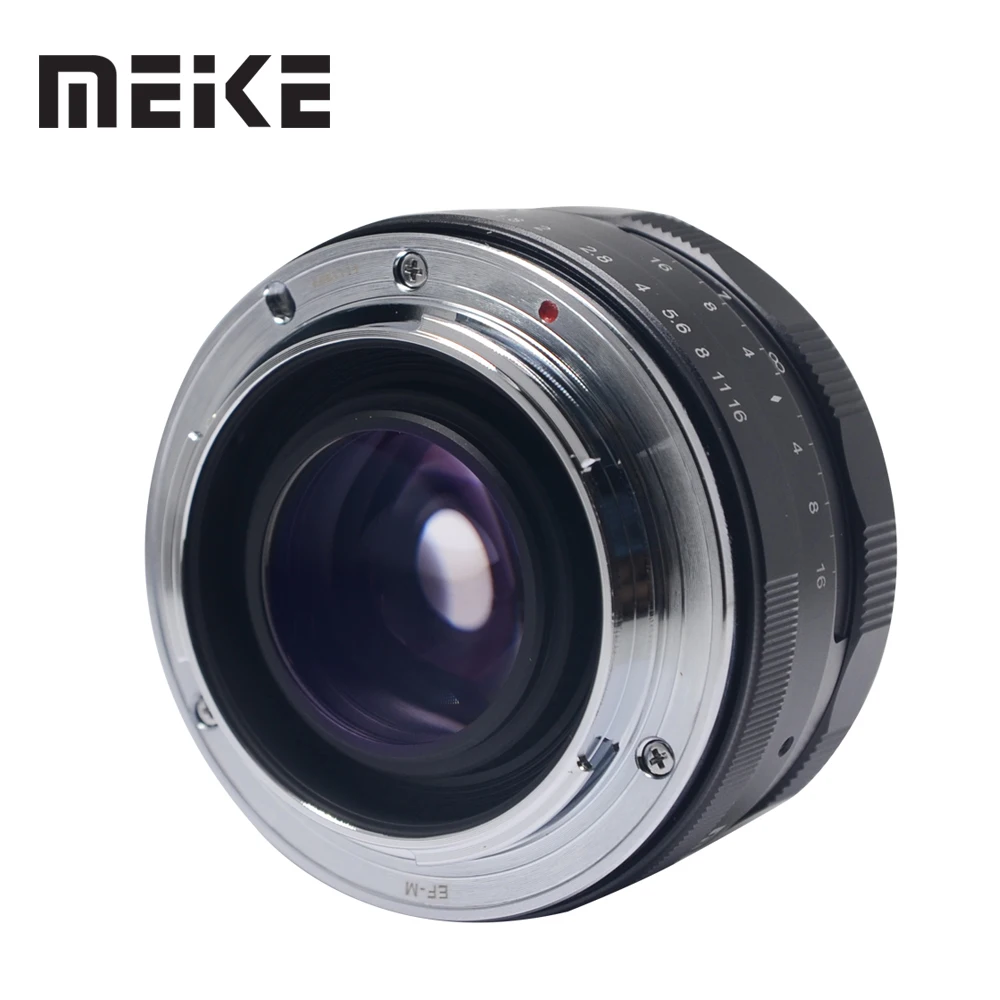 Meike 25 мм F1.8 APS C широкоугольный объектив с ручной фокусировкой для SONY E mount Fujifilm X