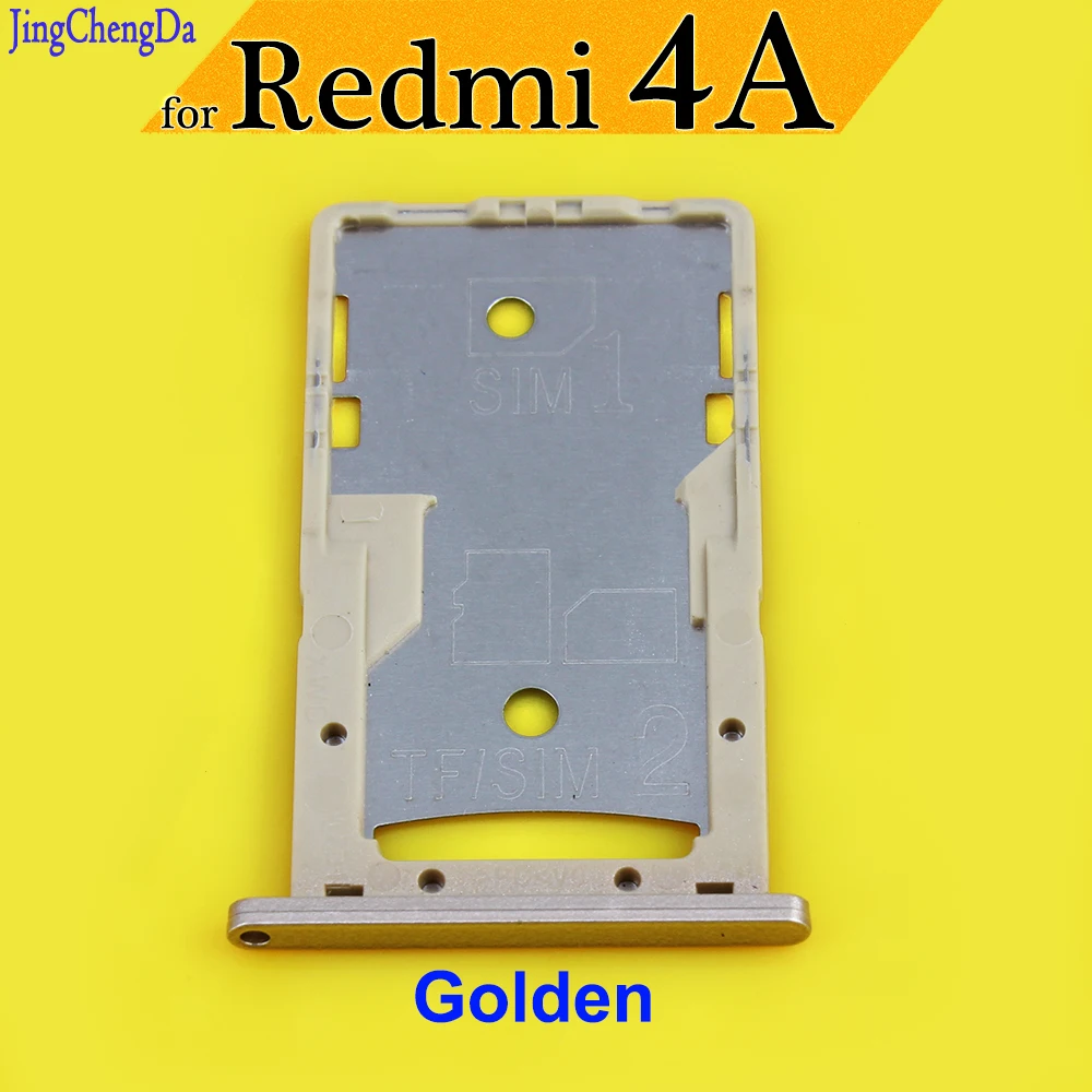 JCD новый золотой слот для SIM карты Держатель запасные части Xiaomi Redmi 4A|sim card tray|tray