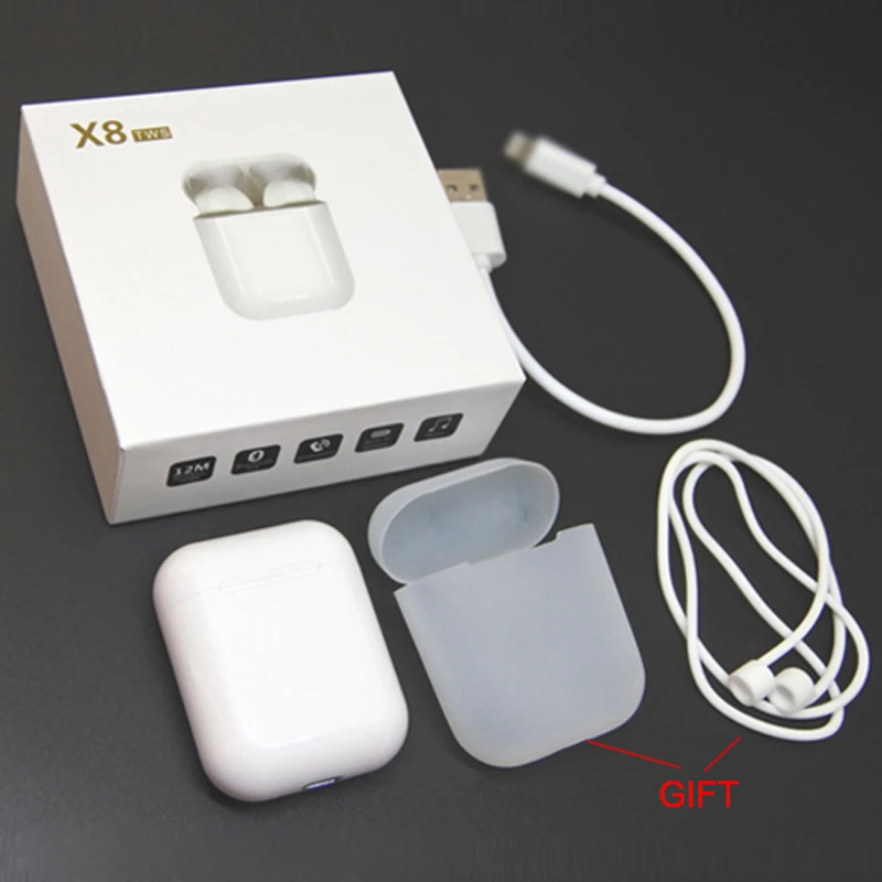 XLSTO IFANS/X8/AFANS Мини Bluetooth наушники с двойным ушком PK i11 i7s TWS беспроводные гарнитуры