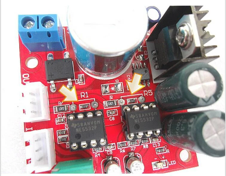 Двойная NE5532 OP AMP Hi Fi предусилитель платы Усилитель сигнала базы на музыкальной