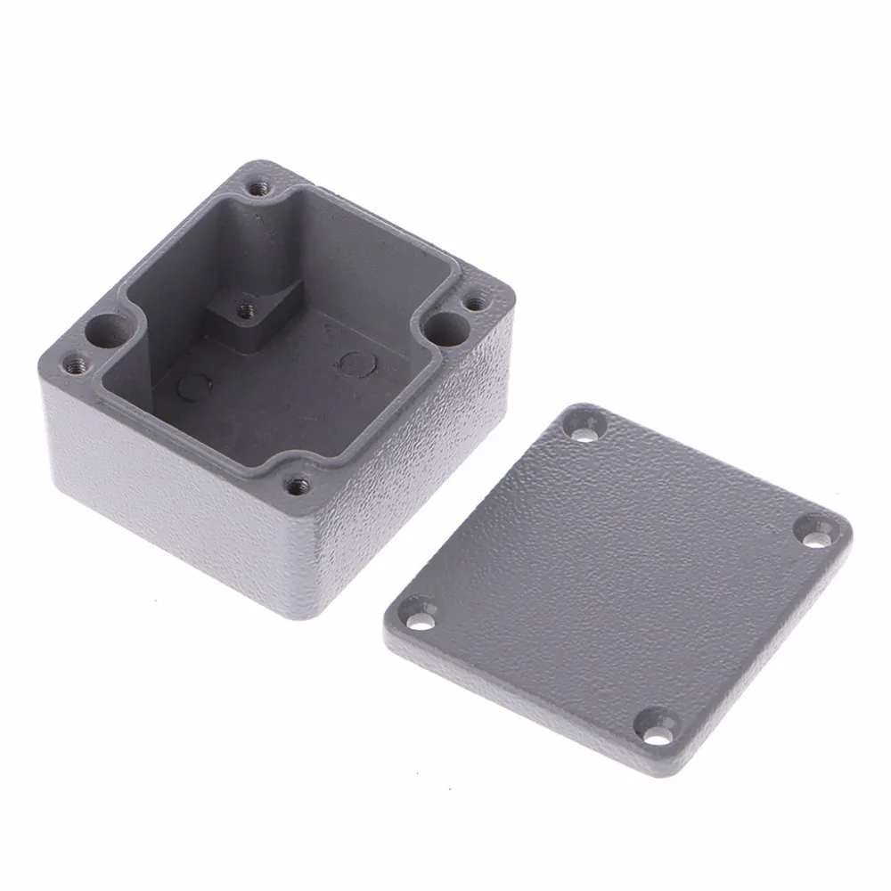 Герметичный литой алюминиевый корпус распределительная коробка 64x58x35 мм ДхШхВ IP67