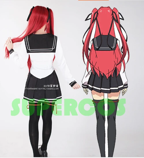 Бесплатная доставка! Завет сестры Новый дьявол нарюс Мио школьная форма косплей