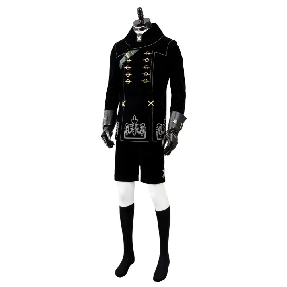 Hot Game NieR: Automata Cosplay Costume YoRHa No.9 Type S Scanner Full Set Fancy Party Uniform Outfits | Тематическая одежда и