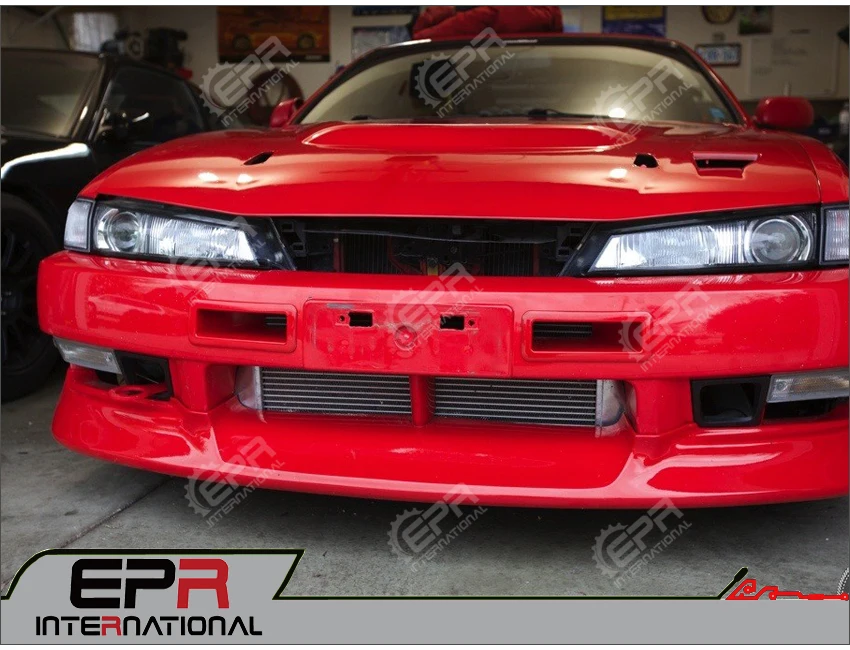 Для Nissan Skyline R33 FRP стекловолокно бампер вентиляционные отверстия Nismo N1 передний холодный Впускной воздуховод обвес для Skyline R33