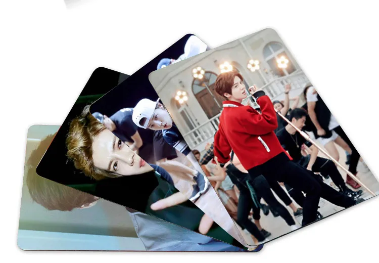 Kpop Vixx ON and glass полная версия прилагается к автобусу 10 k-pop постер с буквами Postal LOMO