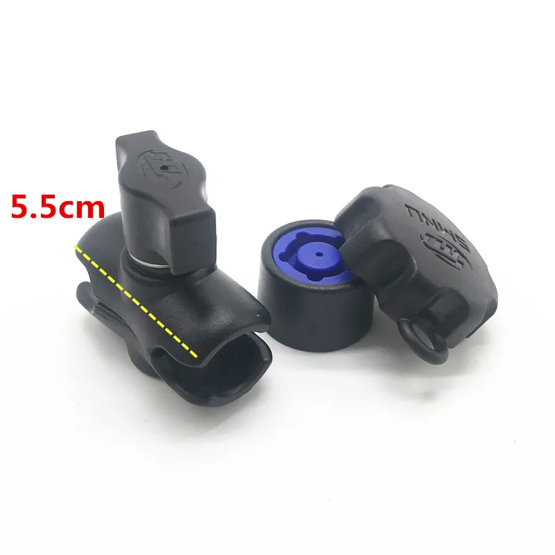 5.5cm 2in1 Pin-замок безопасности ручку и ключ с 1 дюйм B-розетка руки для Оперативная память крепление - Цвет: 5.5cm 2in1