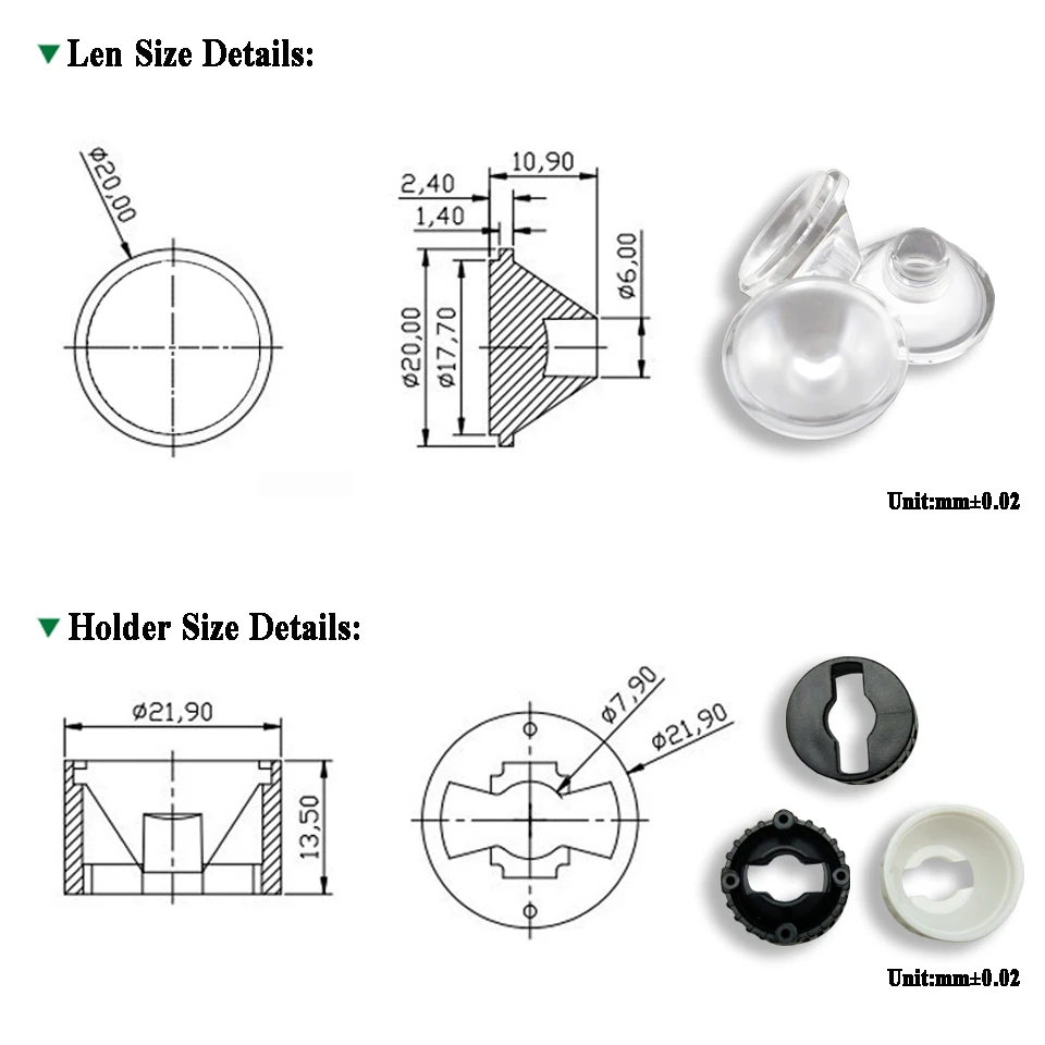 Светодиодный светильник высокой мощности 20 мм 1 Вт 3 5 Вт|Подвесные лампочки| |