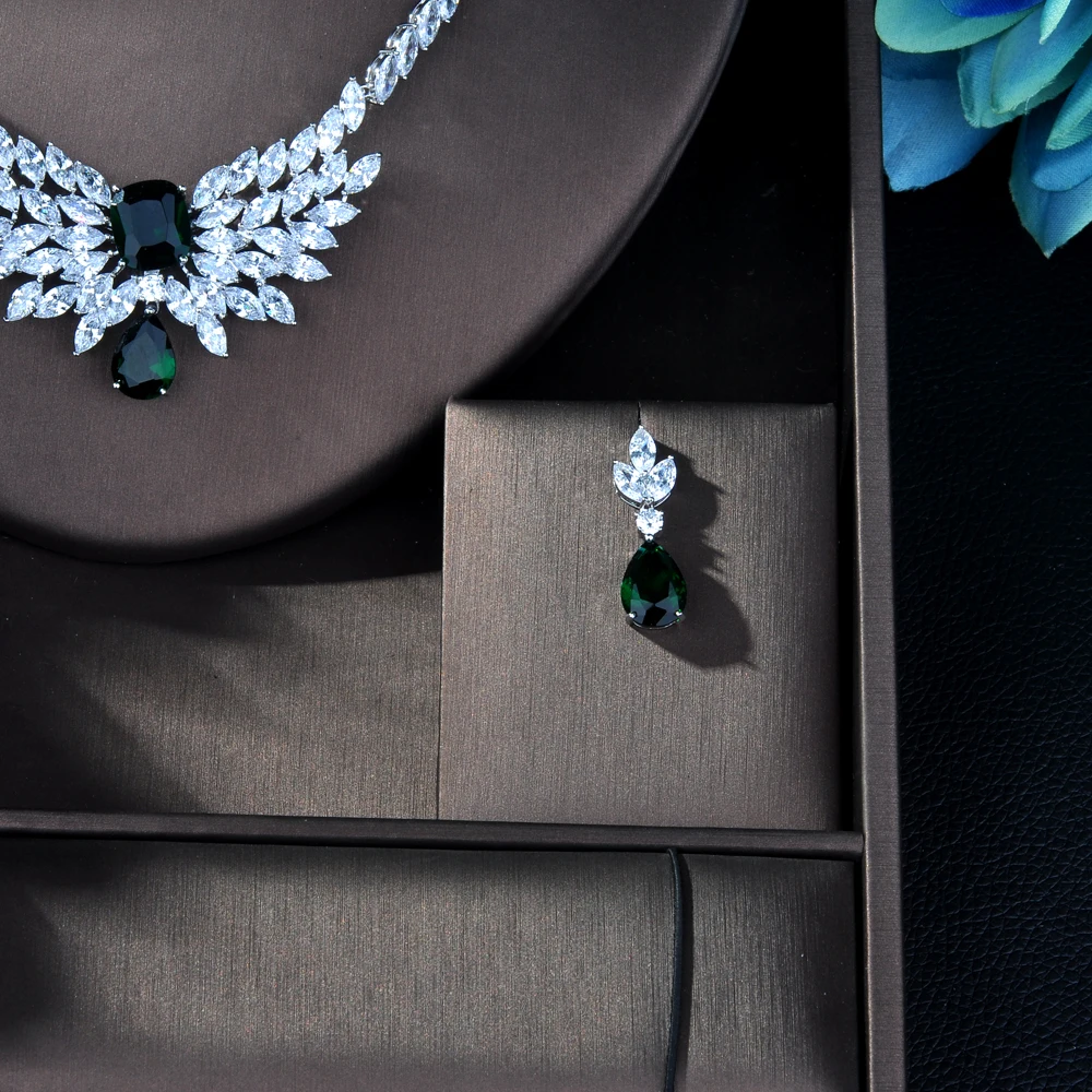 Роскошные нигерийские Свадебные Ювелирные наборы HIBRIDE из Дубая для женщин