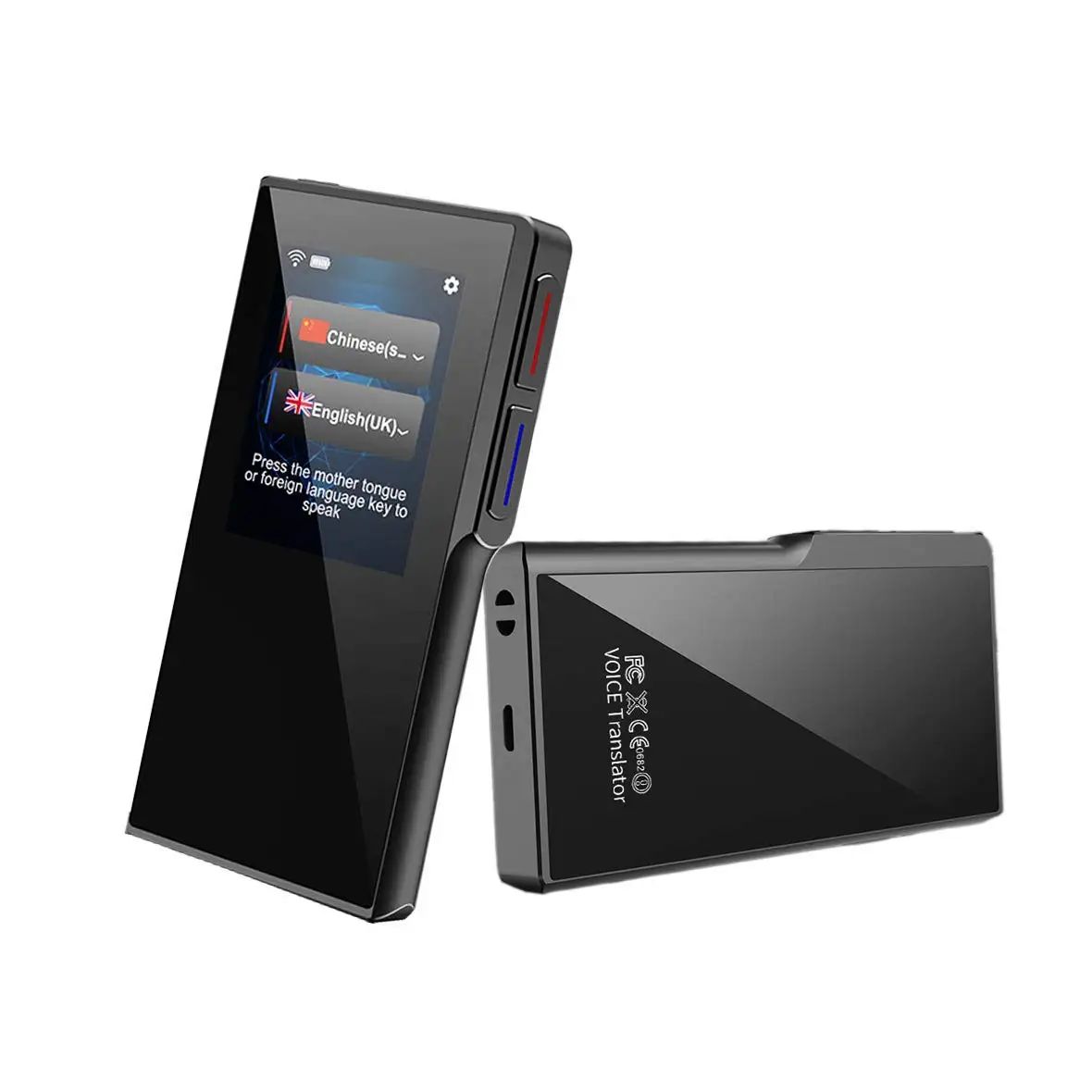 Умный голосовой переводчик 70 языков мгновенный двусторонний перевод 2 4