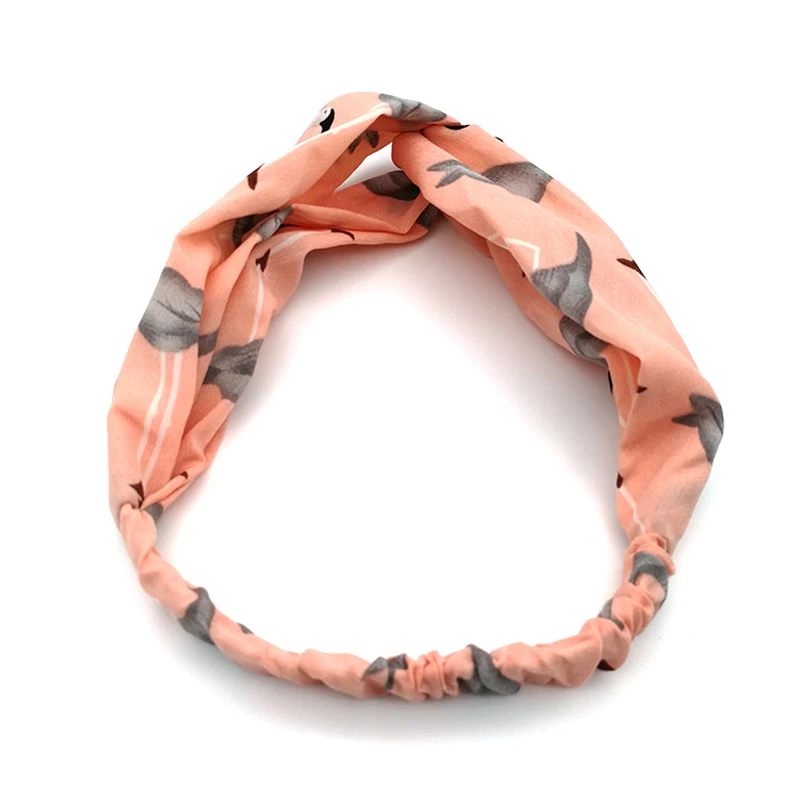 

Women Fashion Headbands Cartoon Cross Hair Bands Turban Bandage Bandana Headwear Headwrap Hair Accessories Styling Accessories