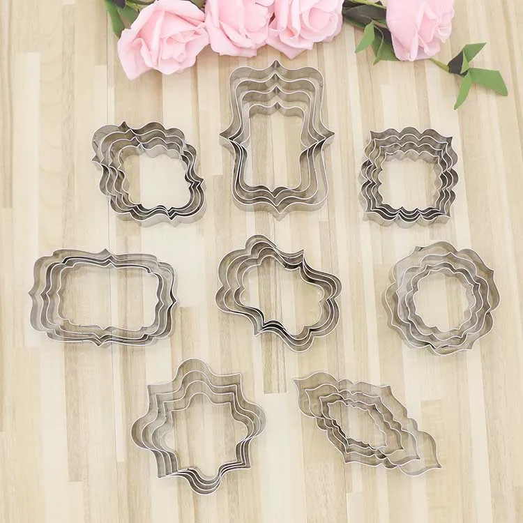 Рамка для фотографий из нержавеющей стали в новом стиле 4 шт./компл. | Дом и сад