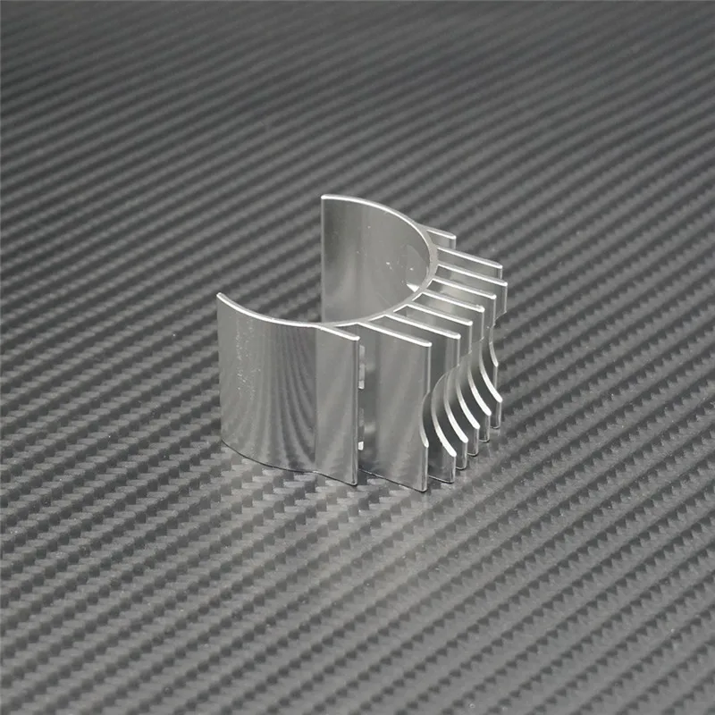 

1/10 RC Motor Heat Sink Motor Radiator for SCX10 90046 Crawler RC Car Silver 1PC