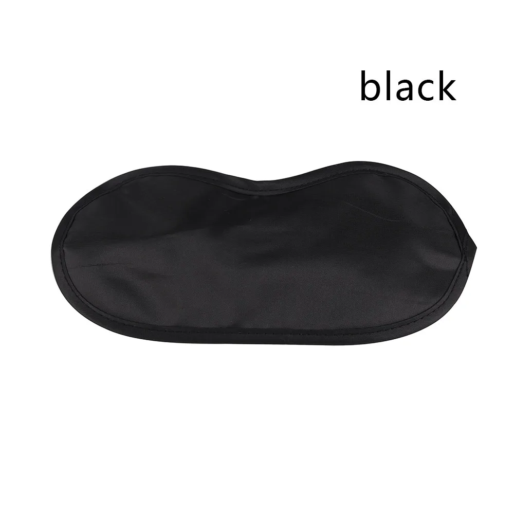 BLACK 1 шт., милая плюшевая маска для глаз в виде животного, маска для сна, повязка на глаза, повязка на глаза, кролик, мультяшный ворс, тени для глаз, плюшевые инструменты для ухода за глазами - Цвет: BLACK