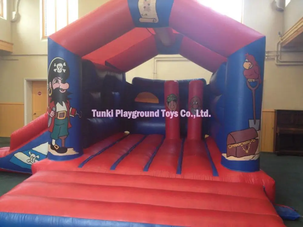 

inflatable combo slide rental game pirate combo