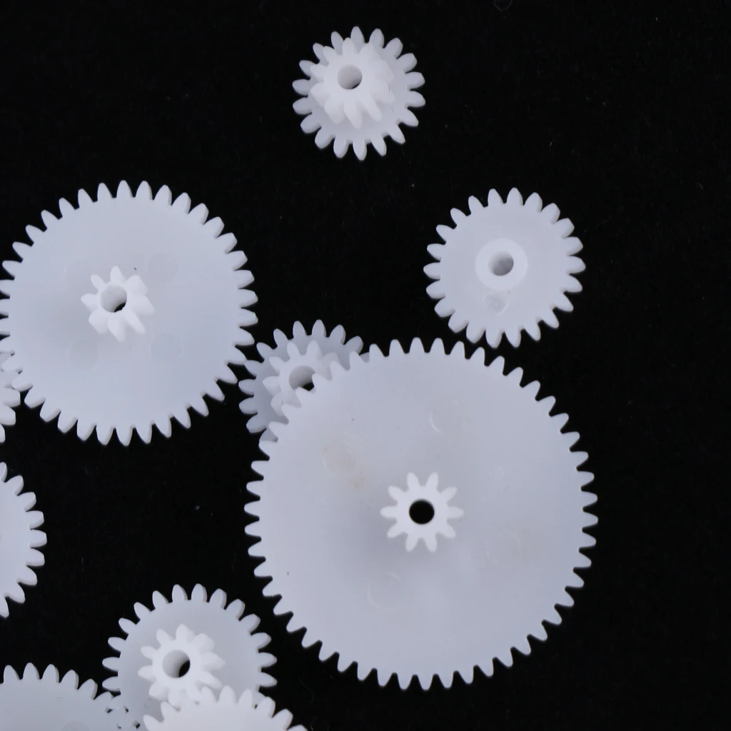 Высокое качество 19 шт Tyle пластиковые DIY Cog колеса Корона Червячные шестерни робот