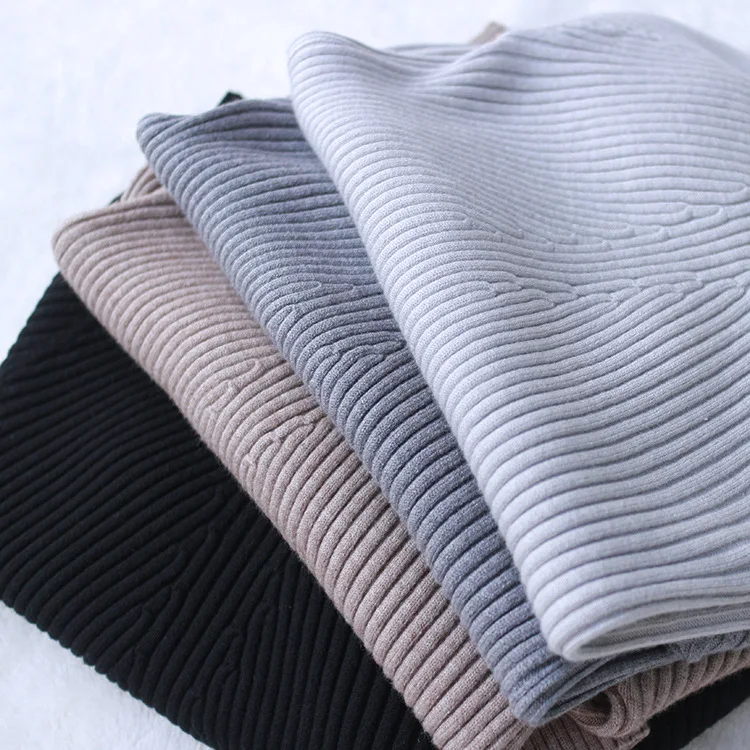 Тонкое длинное трикотажное мини платье с круглым вырезом vestido зимний свитер для