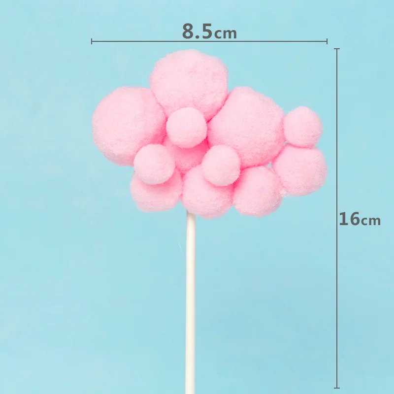 5 шт. воздушный шар облако красочный торт Топпер пирог на день рождения или