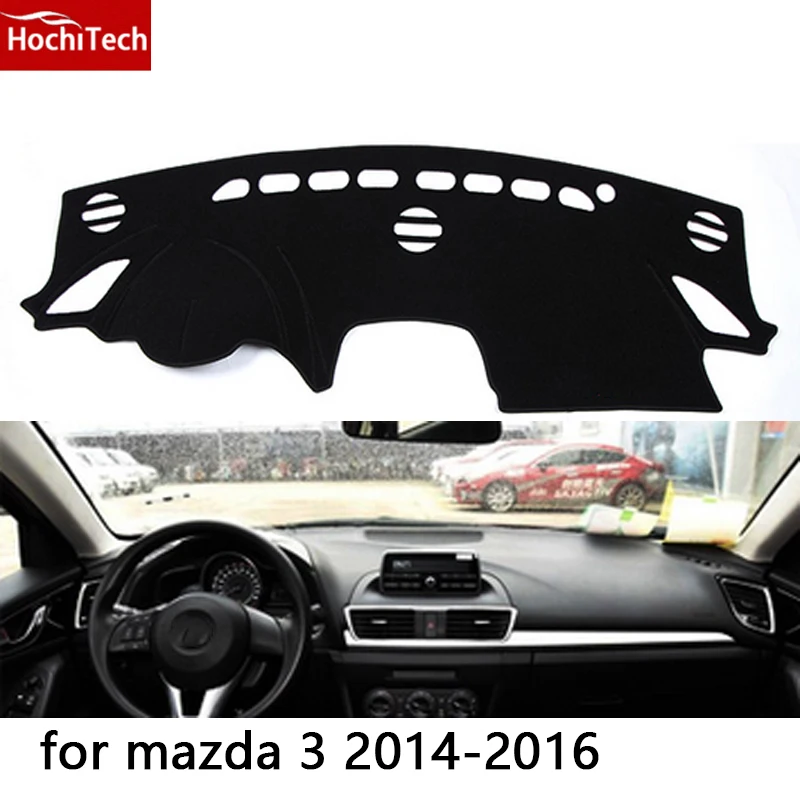 HochiTech для mazda 3 2006-2016 коврик приборной панели защитный затеняющая подушка