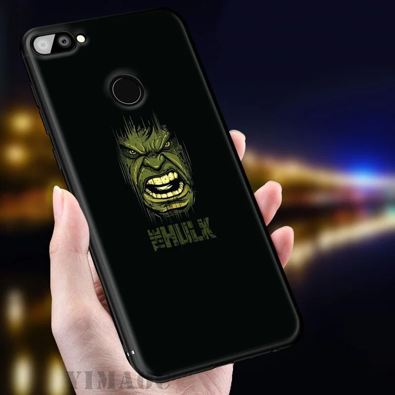 YIMAOC &quotХалк&quot &quotсупергерой мягкий чехол для huawei Honor вид 20 10 8X8 8C 6A 7A 7X 7C Lite рro Y9 Y7 Y6