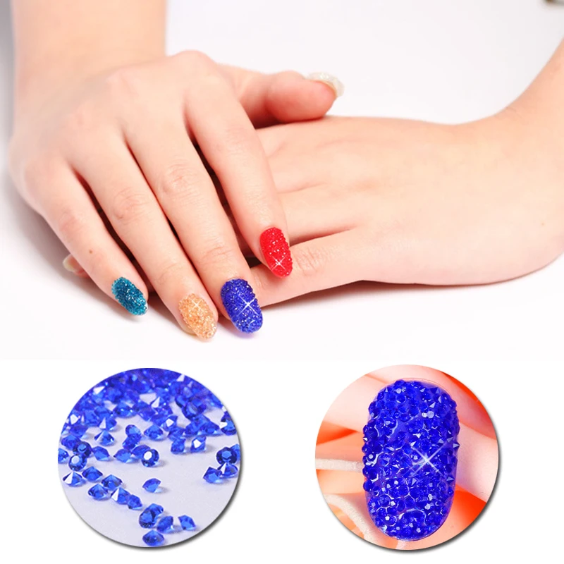 4g/bag Shining Nail Art Rhinestones Crystal Studs DIY 3D Manicure Decoration Jewelry Accessories #235 | Красота и здоровье