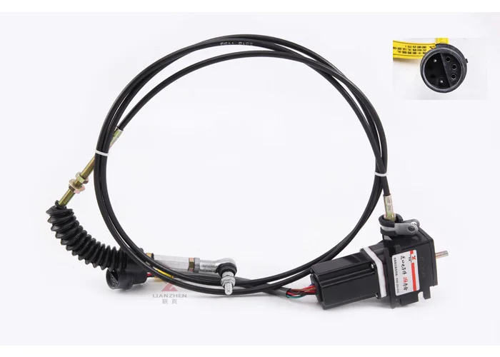 Шаговый двигатель дроссельной заслонки экскаватора регулятора EC 132 7818 Для