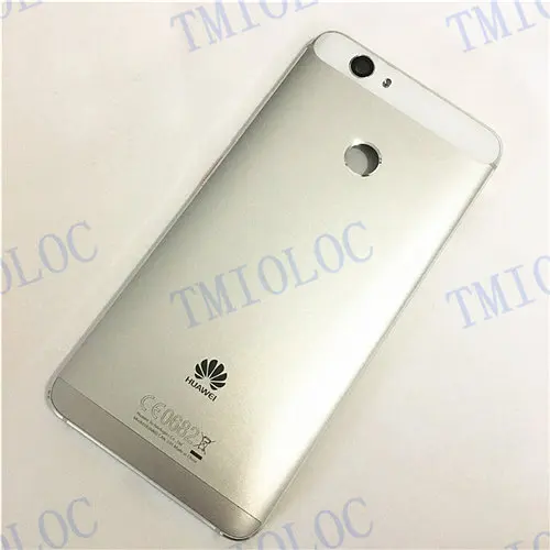 Металлический Батарея двери Корпус задняя крышка чехол для huawei Nova 5," CAZ-TL10/AL10 CAN-L11 CAN-L12 CAN-L13 CAZ-AL10 CAN-L01 L02 - Цвет: Silver White