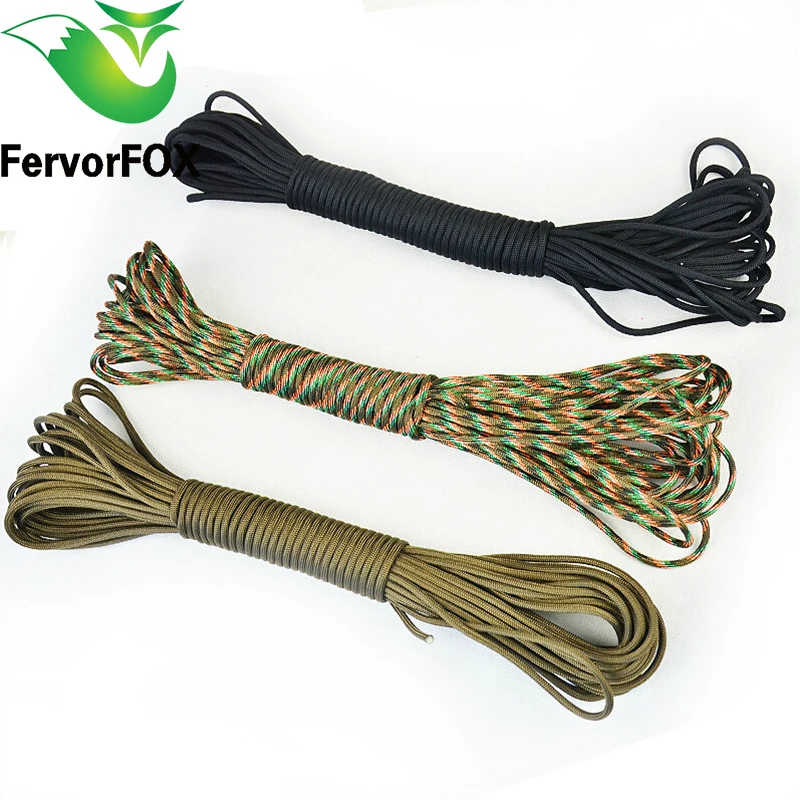 

50 Meter. 2mm one stand Cores Paracord for Survival Parachute Cord Lanyard Camping Climbing Camping Rope Hiking Clothesline