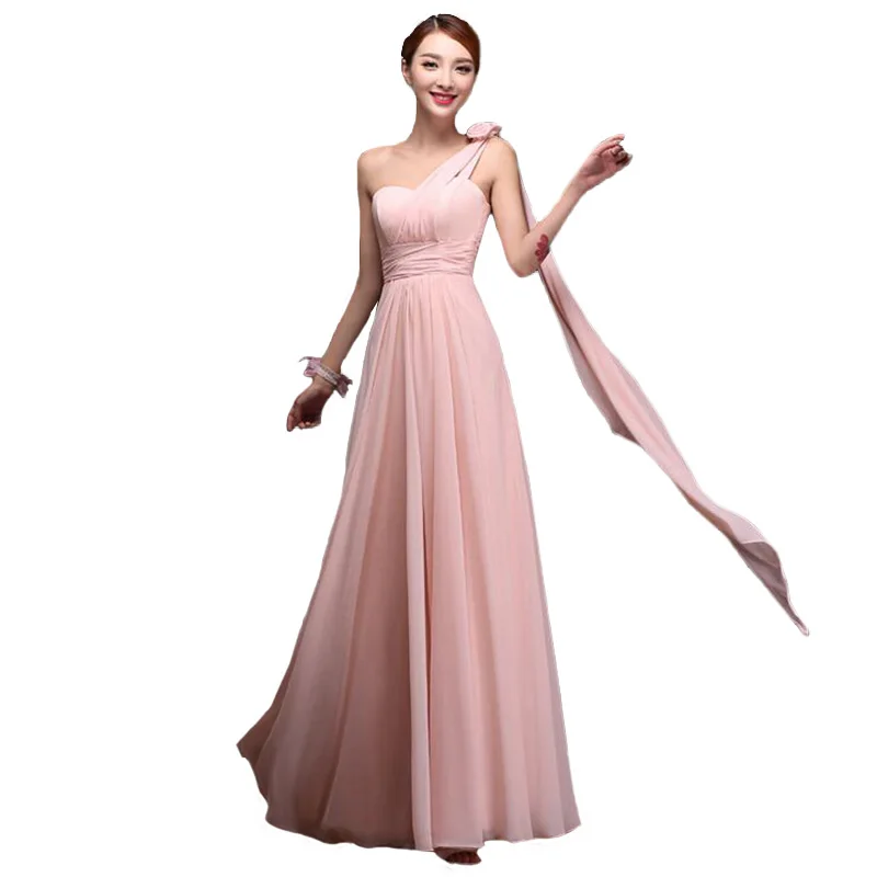Длинное платье подружки невесты элегантное модератор vestido de festa Longo тонкое свадебное платье без бретелек BV06