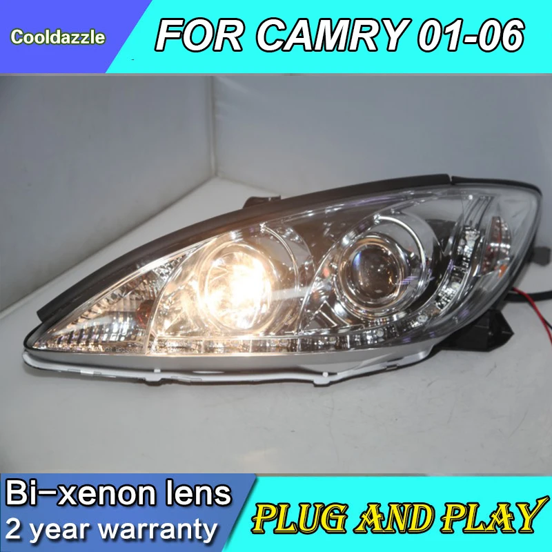 Автомобильный Стайлинг 2001 2002 2003 2004 2005 2006 год для Toyota Camry светодиодный головной